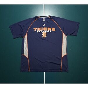 Majestic Detroit Tigers Jersey Performance T Shirt Men's XL Baseball Training